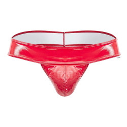 CandyMan String Effet Mouillé Venilia Rouge